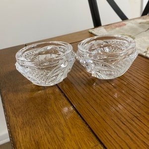 Royale Cristal D’arques Pair Candle Stick Holders